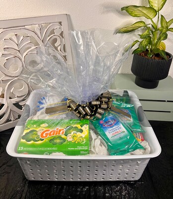 Cleaning Supply Gift Basket- House Warming Gift Set - image2